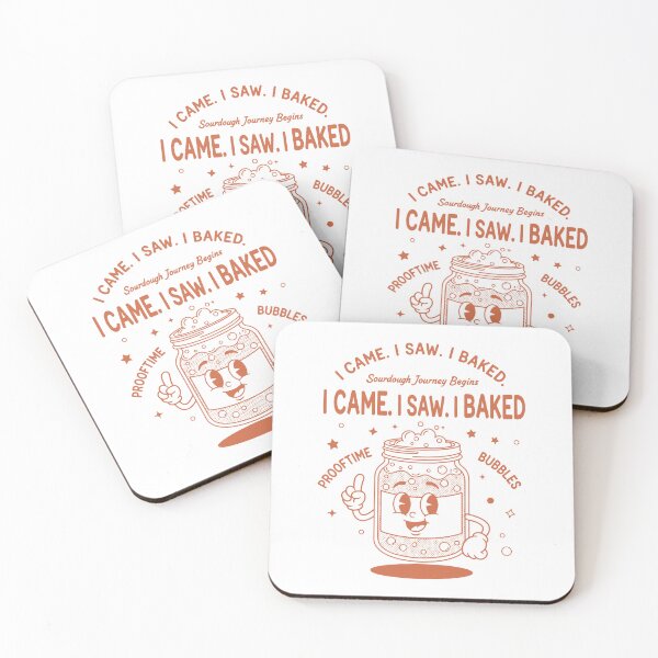 Item preview, sourdough I Came I Saw I Baked Bread Baking Era designed and sold by LuminOrb.