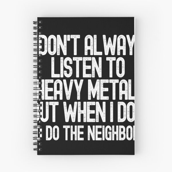 Item preview, I Don'T Always Listen To Heavy Metal designed and sold by CU ART.