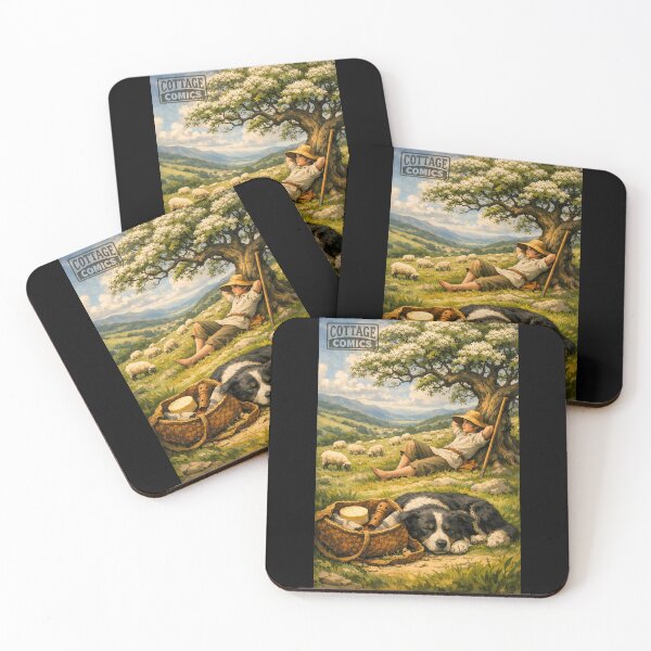 Item preview, The Shepherd’s Noon-Rest - Pastoral Cottagecore designed and sold by bapupa.