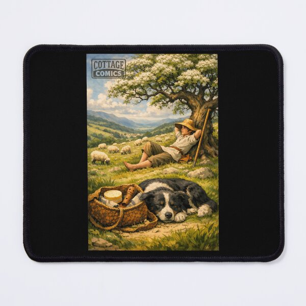 Item preview, The Shepherd’s Noon-Rest - Pastoral Cottagecore designed and sold by bapupa.