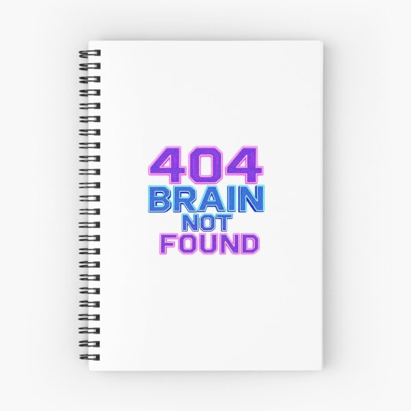Item preview, 404 brain not found designed and sold by KryntoPrints.