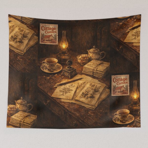 Item preview, The Correspondence Desk - Vintage Cottagecore designed and sold by bapupa.