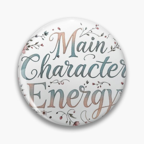 Item preview, Main character energy designed and sold by KryntoPrints.