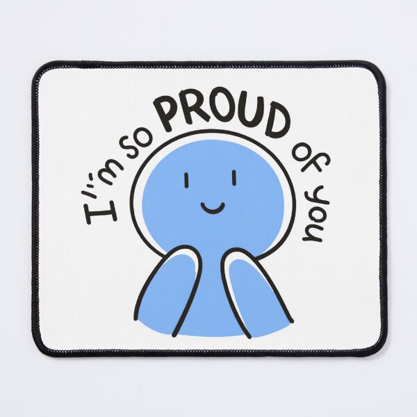 Item preview, I'm So Proud of You - Cute Positive Encouragement Illustration designed and sold by TTStudio.