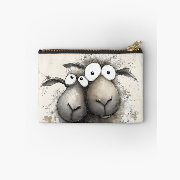 Item preview, Gorgeous Sheep ' Wilma and Watson’ BY SHiRLeY MacARTHuR designed and sold by Shirley MacArthur Art.