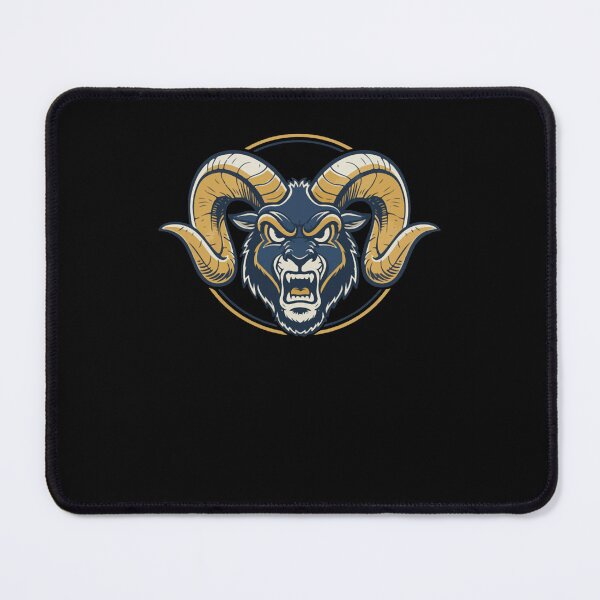 Item preview, LA Rams Football Mascot Logo designed and sold by EnderKillerYT.