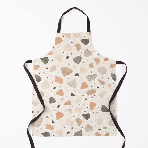 Item preview, Neutral Terrazzo Seamless Pattern – Modern Stone Texture Abstract Design designed and sold by Lumora Realm.