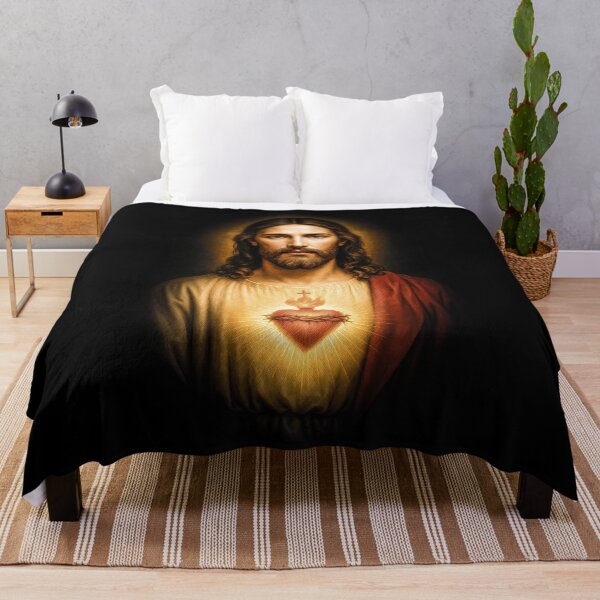 Item preview, Sacred Heart Jesus — Christian Faith T-Shirt designed and sold by PSYNOVA.