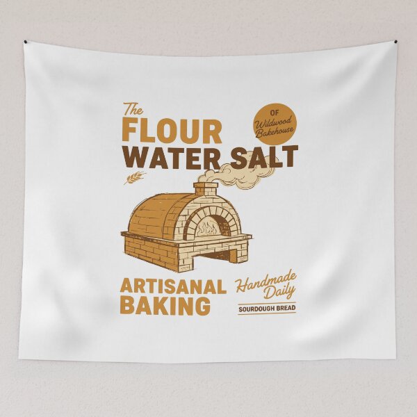 Item preview, sourdough bread baking baker sourdough bread designed and sold by LuminOrb.