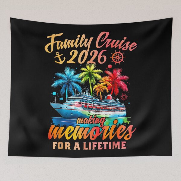 Item preview, Family Cruise 2026 Making Memories Vacation Ship Travel Design designed and sold by HuserPiri.