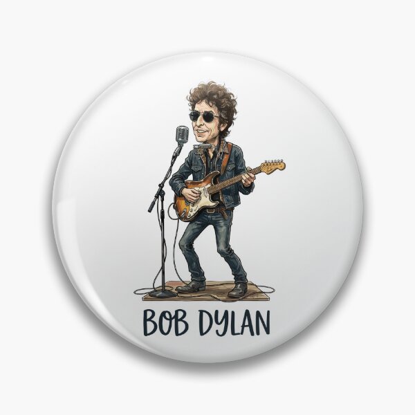 Artikelvorschau, Bob Dylan Karikatur B01 entworfen und verkauft von princejolin.