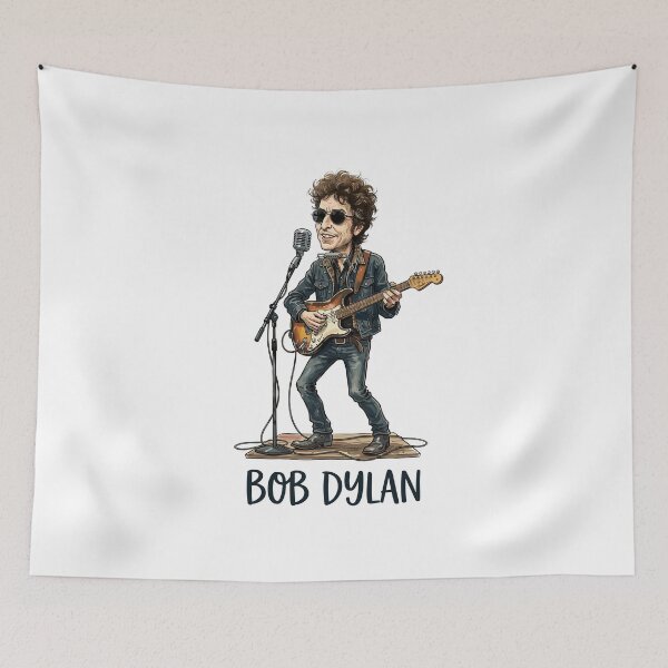 Item preview, Bob Dylan Caricatur B01 designed and sold by princejolin.