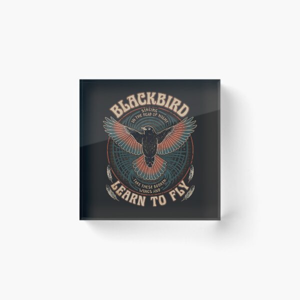 Item preview, Blackbird Old School Rock designed and sold by Darkifun.