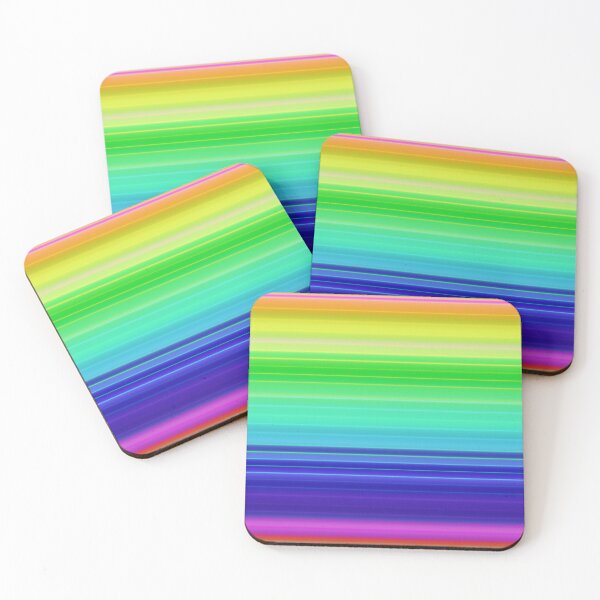 Item preview, Striped Rainbow Background Gradient designed and sold by Prawny.