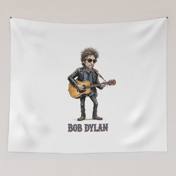 Item preview, Bob Dylan Caricatur B02 designed and sold by princejolin.