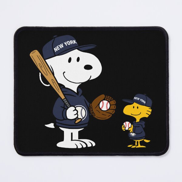 Item preview, New York Yankees - Snoopy &_ Woodstock Baseball Style designed and sold by Nujtha.