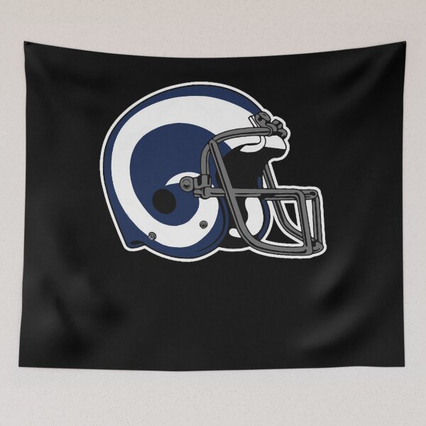 Item preview, Rams Throwback Helmet  designed and sold by DevilQueen-Mya.