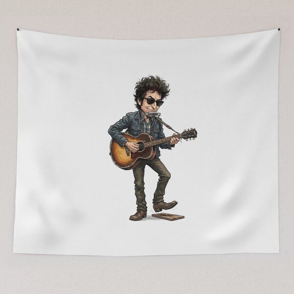 Item preview, Bob Dylan Caricatur B04 designed and sold by princejolin.