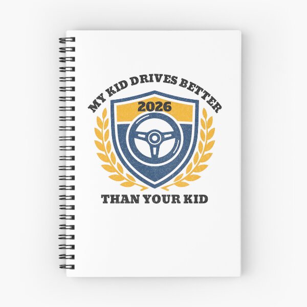 Item preview, My Kid Drives Better Than Your Kid - 2026 New Driver Shield designed and sold by aga4kids.