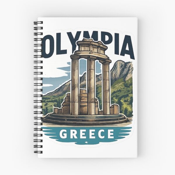 Aperçu de l'œuvre Olympie Grèce Voyage Art créée et vendue par devonclemon.