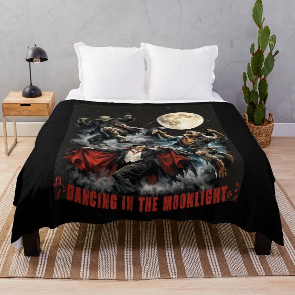 Item preview, Moonlight Monster Dance – Vintage Horror Creature Party designed and sold by SidTastic .