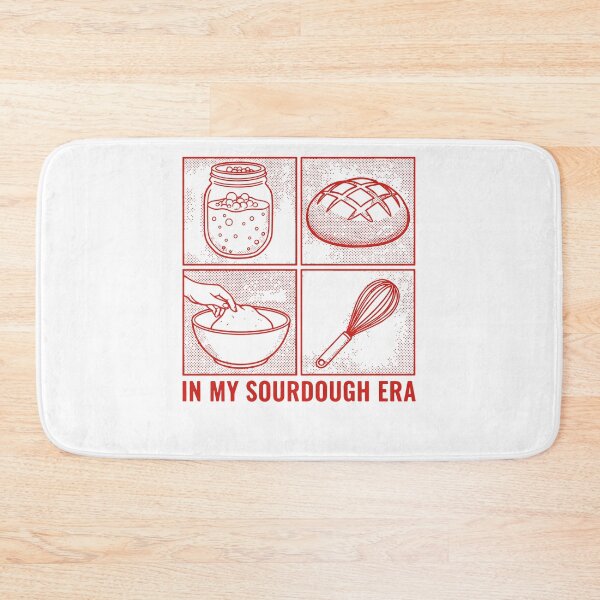 Item preview, Sourdough Era Bread Baking Sourdough Starter Jar designed and sold by LuminOrb.