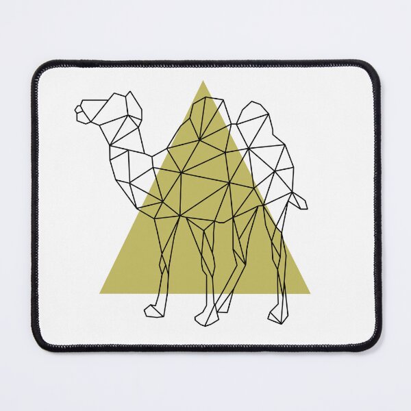 Item preview, Geometric Camel – Low Poly Desert Animal Minimalist Line Art Design designed and sold by alijun.