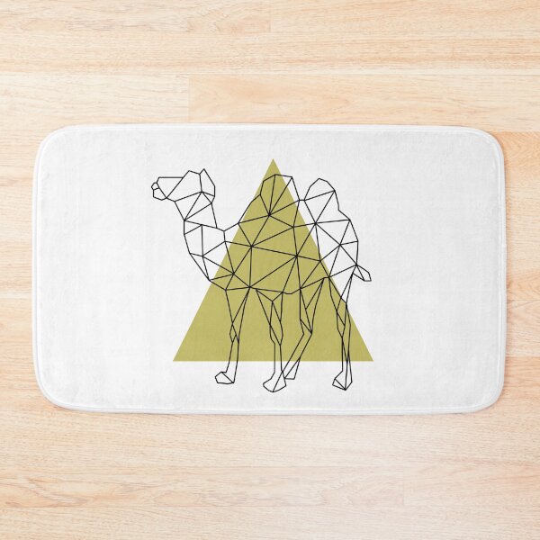 Item preview, Geometric Camel – Low Poly Desert Animal Minimalist Line Art Design designed and sold by alijun.