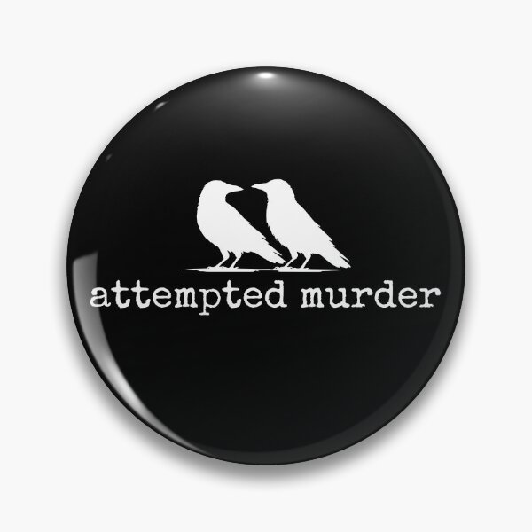 Item preview, Attempted Murder Crow designed and sold by PatternGallery.