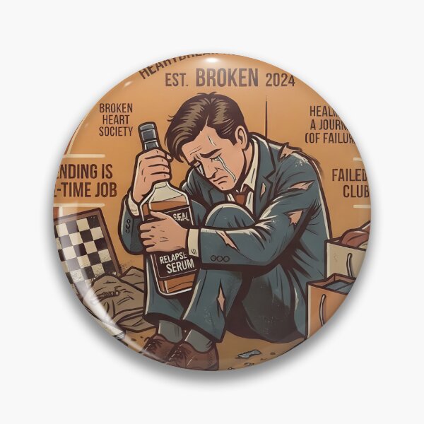 Item preview, Sad Lads Association Heartbreak Relapse Vintage designed and sold by SoulenCify.