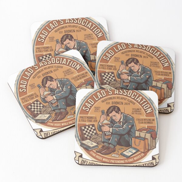 Item preview, Sad Lads Association Heartbreak Relapse Vintage designed and sold by SoulenCify.
