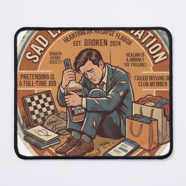 Item preview, Sad Lads Association Heartbreak Relapse Vintage designed and sold by SoulenCify.