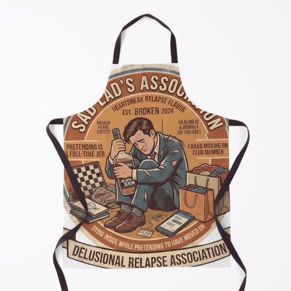 Item preview, Sad Lads Association Heartbreak Relapse Vintage designed and sold by SoulenCify.