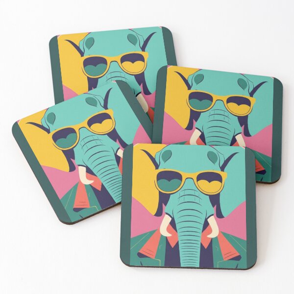 Item preview, Cool Elephant Art design designed and sold by PAWnny.