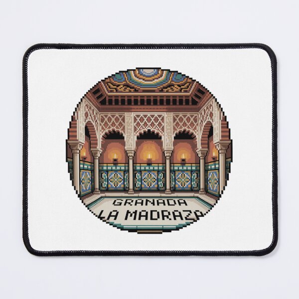 Item preview, Granada España Pixel Art: La Madraza designed and sold by CircinusStore.
