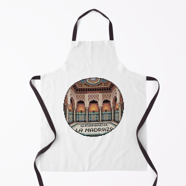 Item preview, Granada España Pixel Art: La Madraza designed and sold by CircinusStore.