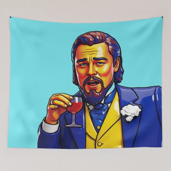 Item preview, Leonardo Dicaprio Laughing Meme designed and sold by The Art by Rossouw.