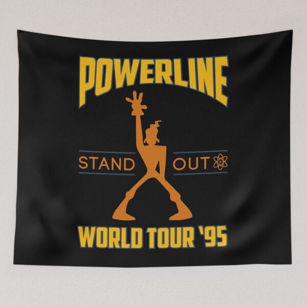 Item preview, Powerline Concert World Tour 95 Stand Out designed and sold by DevilQueen-Mya.