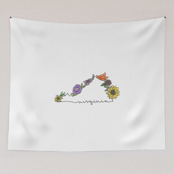 Item preview, virginia floral designed and sold by Nancy Scotch.