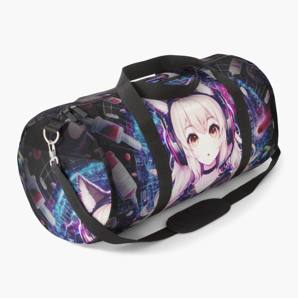Item preview, Shattered Anime Gamer Cat Girl designed and sold by IsotonicLunarCat.