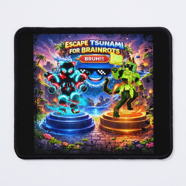 Item preview, Escape Tsunami For Brainrots Gaming Meme Colorful Gamer Art designed and sold by SaboCollita.