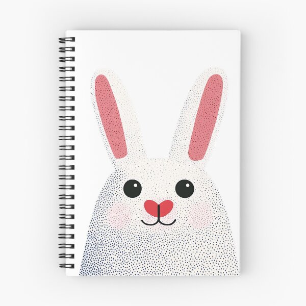 Item preview, Cute Stipple Rabbit Art designed and sold by v1per4ever.