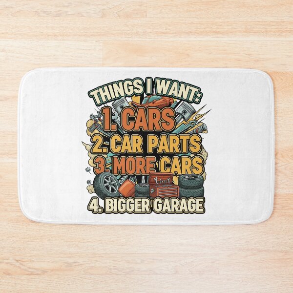 Item preview, Vintage Things I Want Auto Mechanic Style designed and sold by ArtDesignTp.