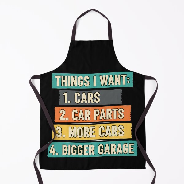 Item preview, Retro Car Enthusiast Things I Want Engine List designed and sold by ArtDesignTp.