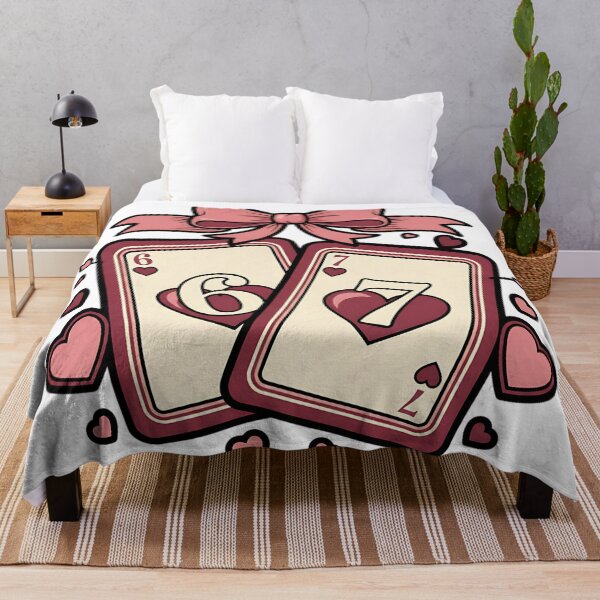 Item preview, Romantic Pink Playing Cards Six Seven Style designed and sold by ArtDesignTp.