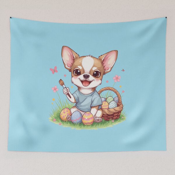Item preview, Funny Easter Chihuahua Painting Eggs – Cute Dog Lover Gift designed and sold by Lamagift.