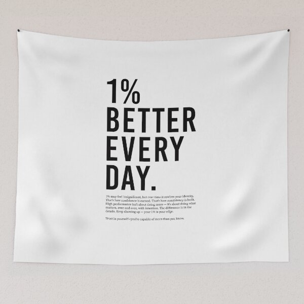 Item preview, 1% Better Everyday designed and sold by corbrand.