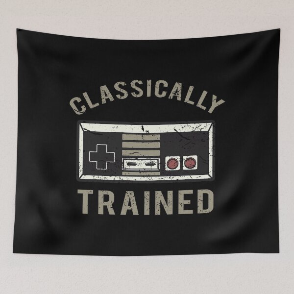 Item preview, Classically Trained Funny Video Gamer Gaming  designed and sold by hmed1971.