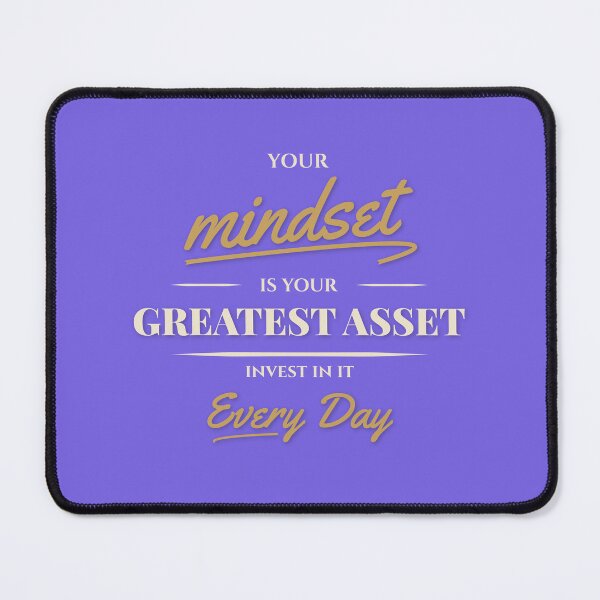 Item preview, Your mindset is your greatest asset: white designed and sold by Revextyr.