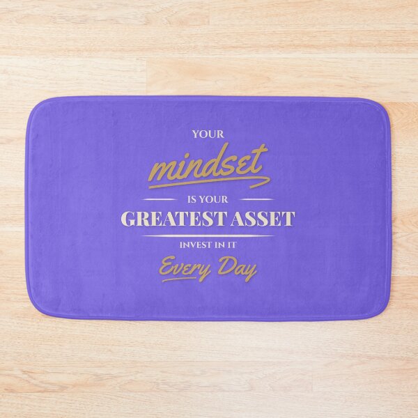 Item preview, Your mindset is your greatest asset: white designed and sold by Revextyr.